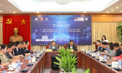 Họp báo sự kiện Ngày hội khởi nghiệp đổi mới sáng tạo quốc gia (TECHFEST VIETNAM 2022)